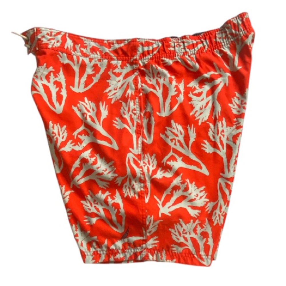 Nautica Swim Trunks Floral Tropical Mens Size XXL